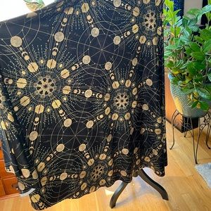 BlackMilk Sacred Fractals Maxi Skirt